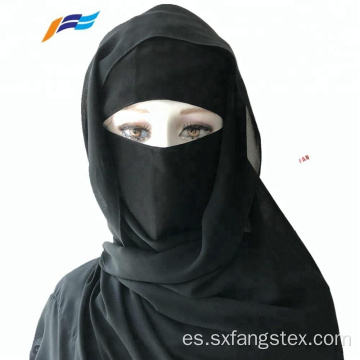 Abaya árabe personalizado musulmán islámico hijab niqab bufanda